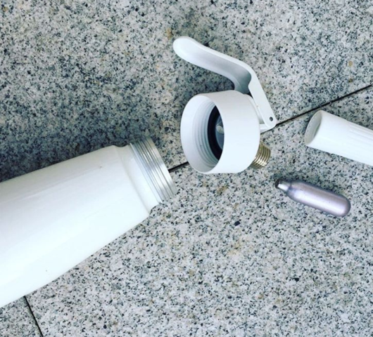 Exploding whipped cream dispenser kills fitness blogger